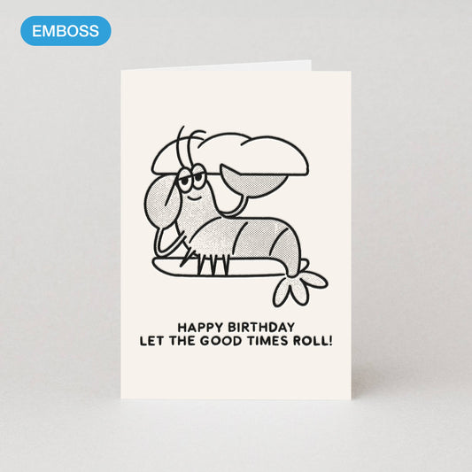 Lobster Roll Birthday Card