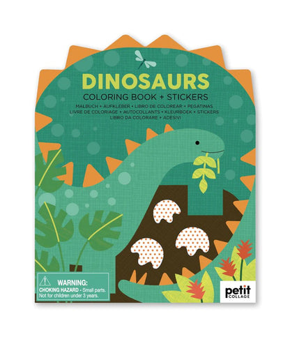Petit Collage Colouring Books with Stickers