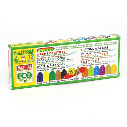 Stubby Wax Crayons - Set of 12