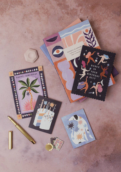 Starry Dog Mini Card