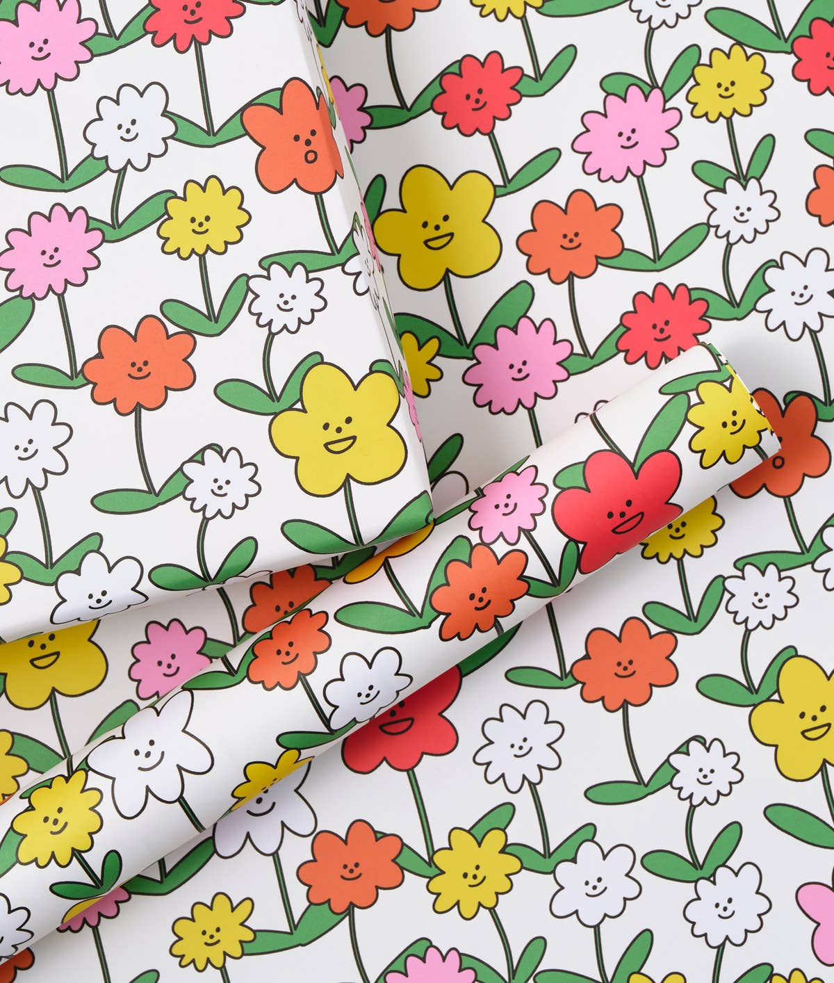 Happy Flowers Gift Wrap