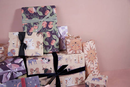Tarot Sun Gift Wrap Sheet