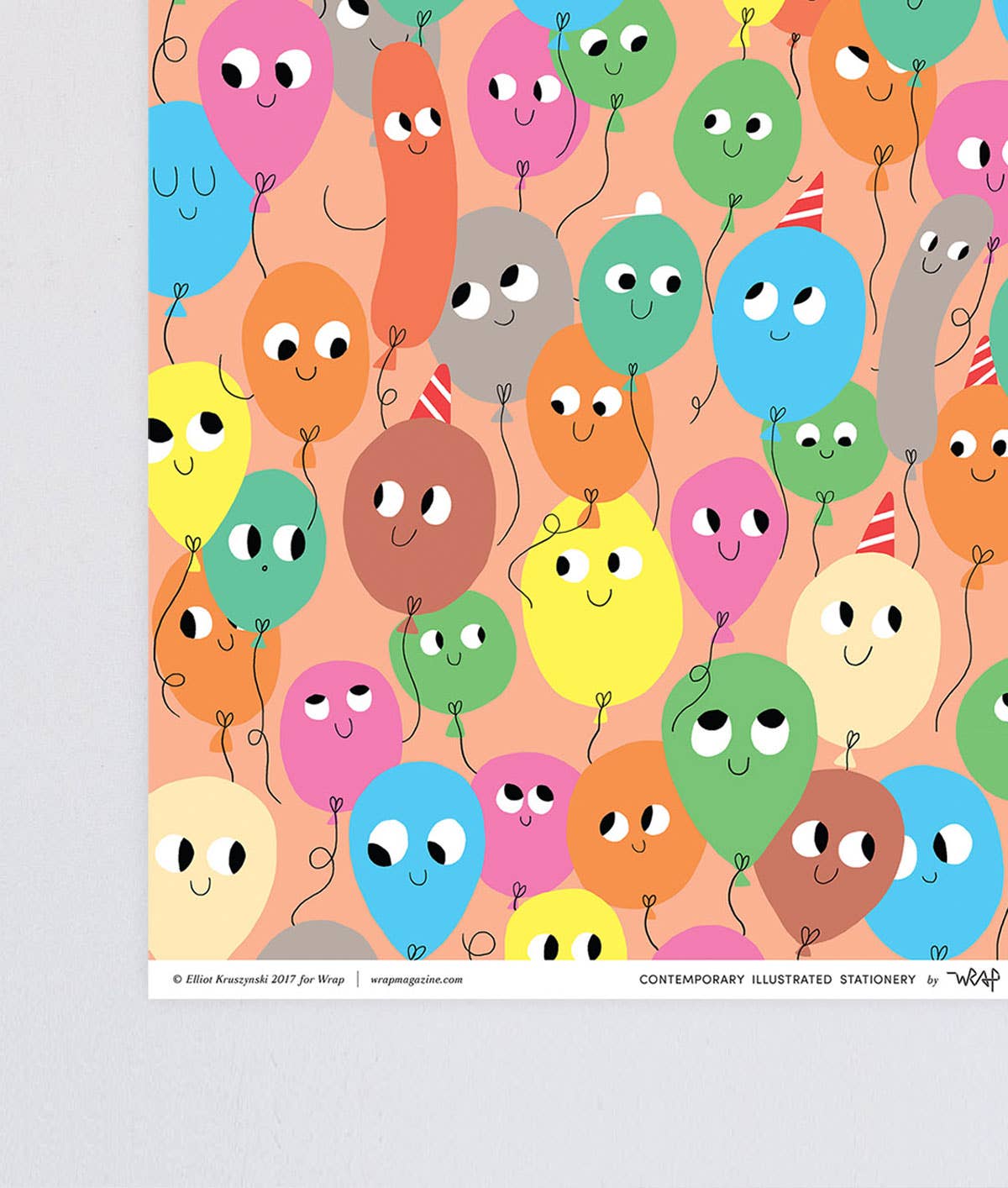 Balloons Gift Wrap