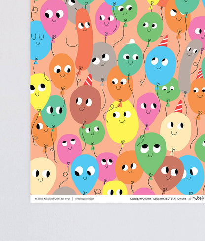 Balloons Gift Wrap