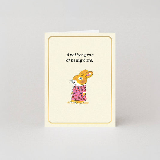Being Cute Mini Card by Richard Scarry
