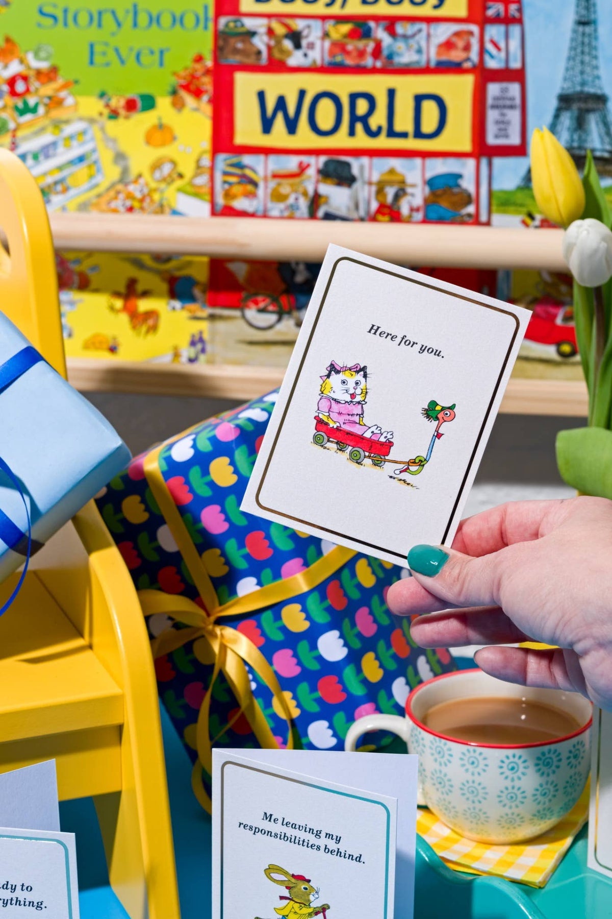 We're Jammin' Mini Card by Richard Scarry