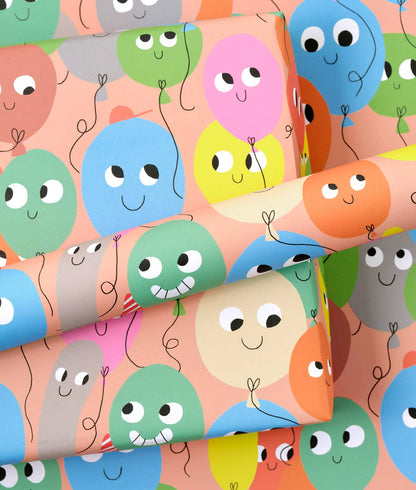 Balloons Gift Wrap