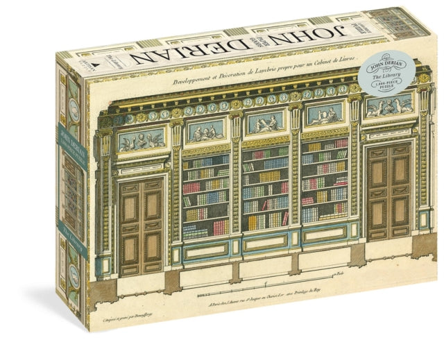 John Derian Paper Goods: The Library 1,000-Piece Puzzle-9781648291043