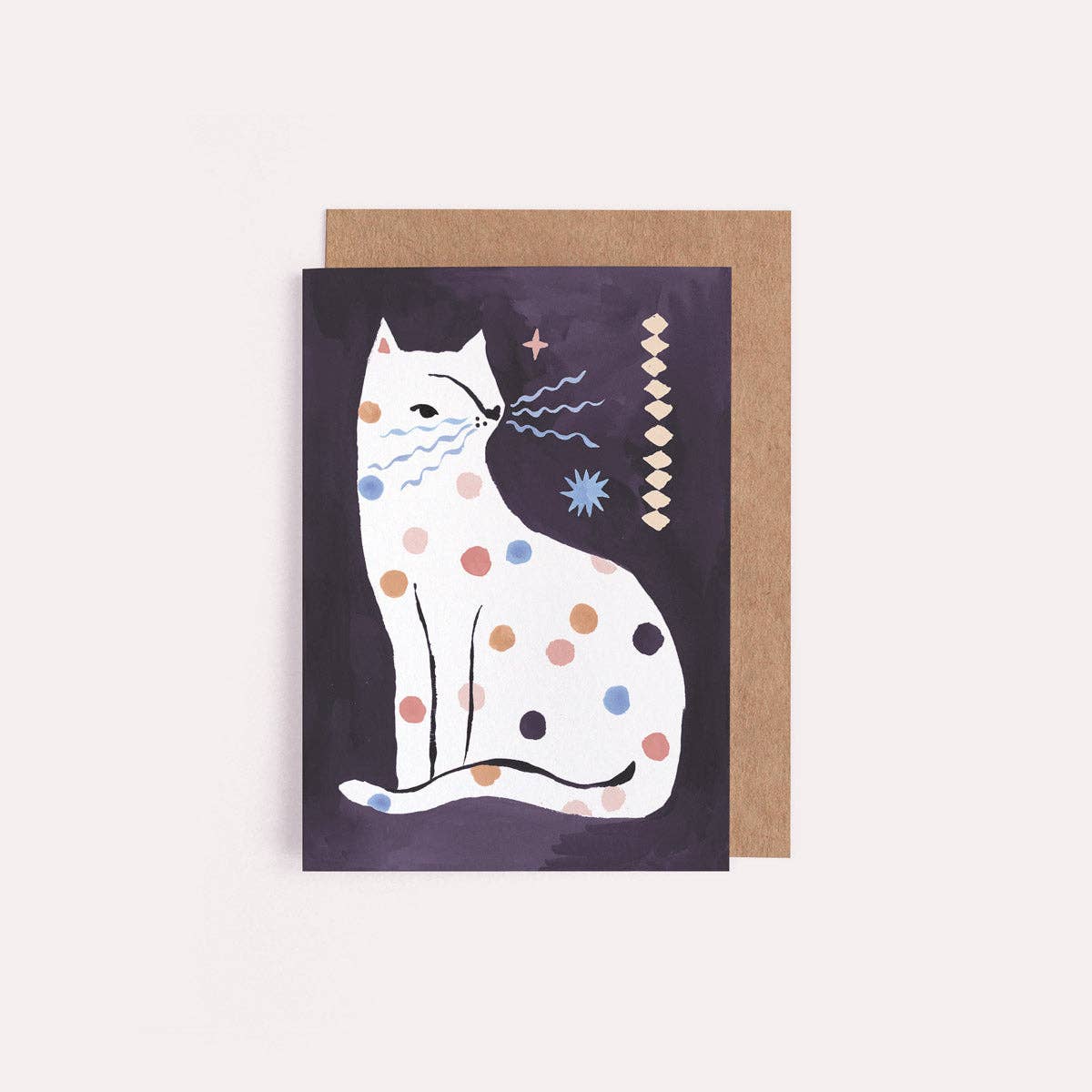 Dotty Cat Mini Card