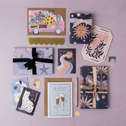 Starry Dog Mini Card