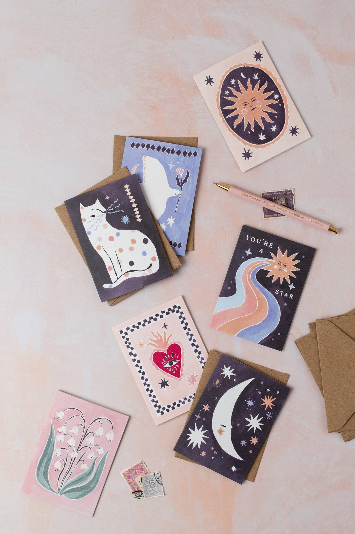 Dove Mini Cards
